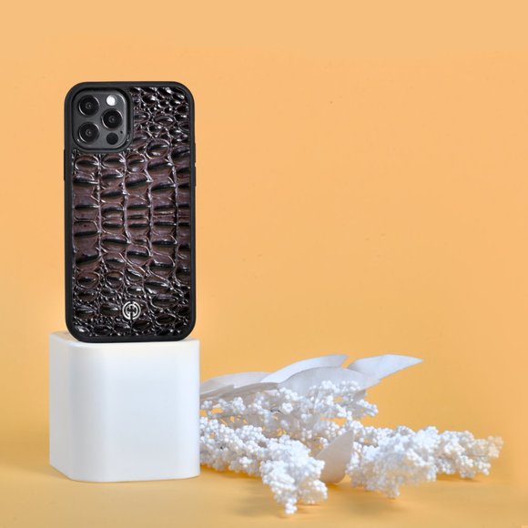 Leather iPhone 13 Pro Max, Custom Unisex Gift, Best Friend Gift - Picture 7 of 16